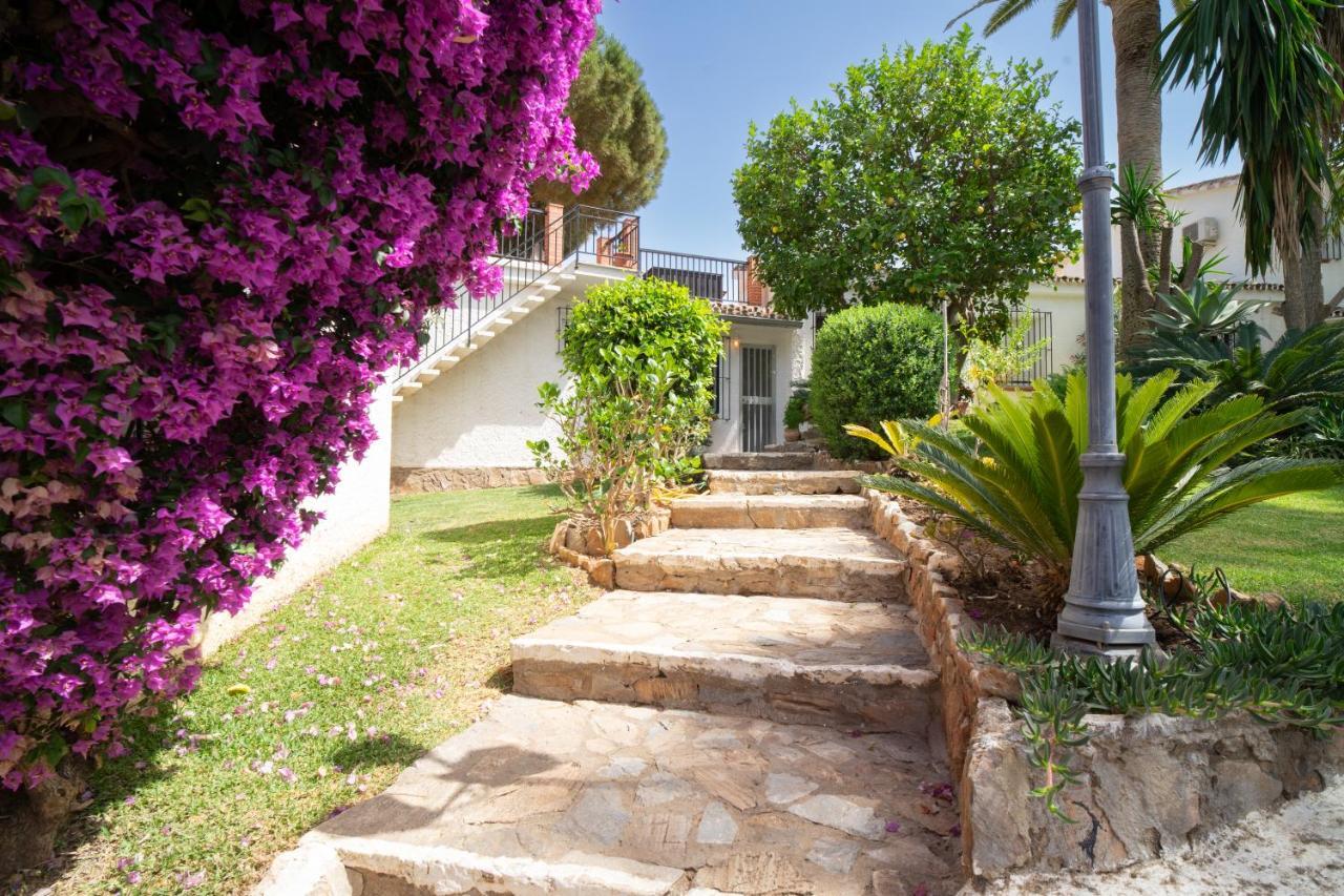 Casa Ancladero Big Rooftop Terrace, 2 Bedroom Guesthouse W Garden And View Fuengirola Bagian luar foto